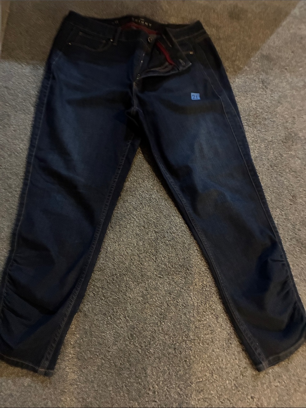 Women’s Dark Blue Denim Jeans - The Skinny # 21